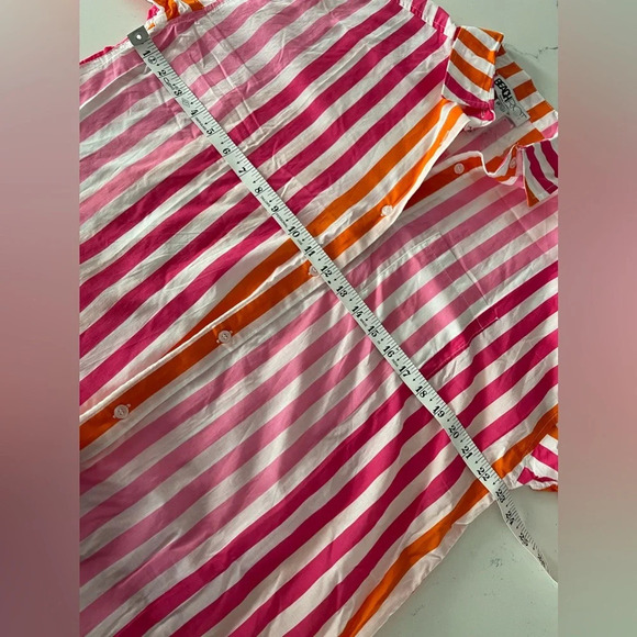 Beach Riot | Alexa Cotton Top in Sunset Stripes - Picture 4 of 8